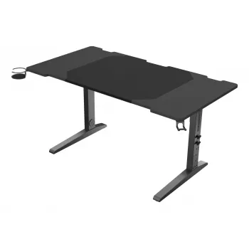 Suora tietokonepöytä GENESIS NDS-2249 musta MDF 140x75cm