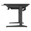 Suora tietokonepöytä GENESIS NDS-2249 musta MDF 140x75cm