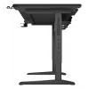 Suora tietokonepöytä GENESIS NDS-2249 musta MDF 140x75cm