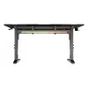 Suora tietokonepöytä GENESIS NDS-2249 musta MDF 140x75cm