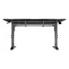 Suora tietokonepöytä GENESIS NDS-2249 musta MDF 140x75cm