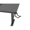 Suora tietokonepöytä GENESIS NDS-2249 musta MDF 140x75cm