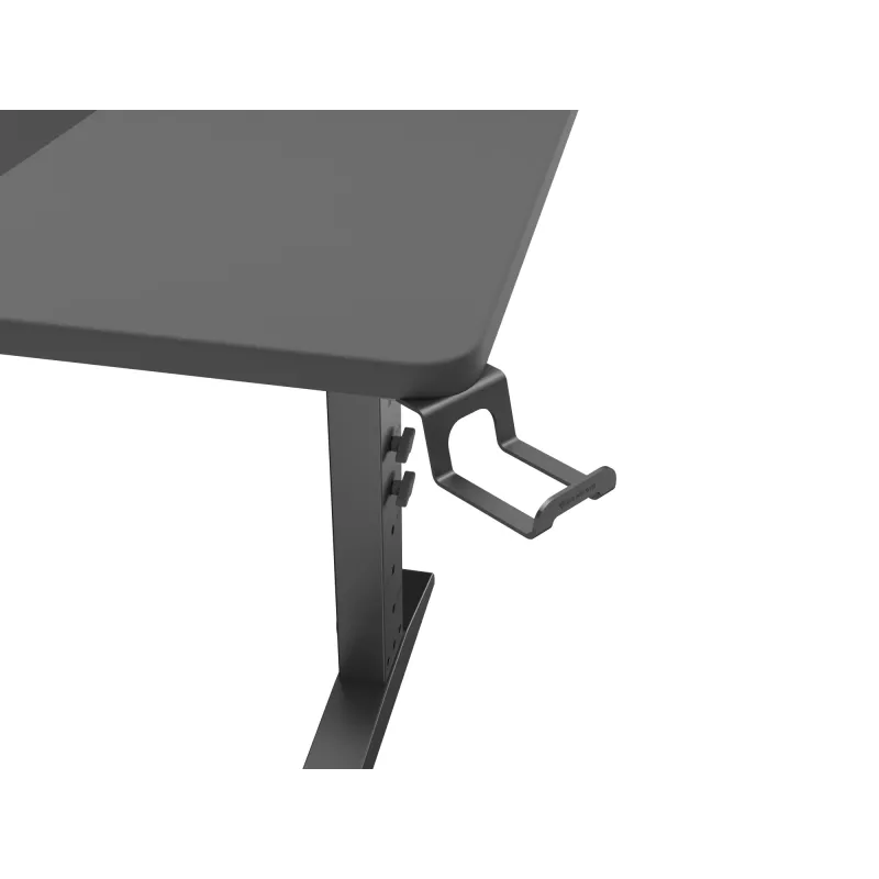 Suora tietokonepöytä GENESIS NDS-2249 musta MDF 140x75cm