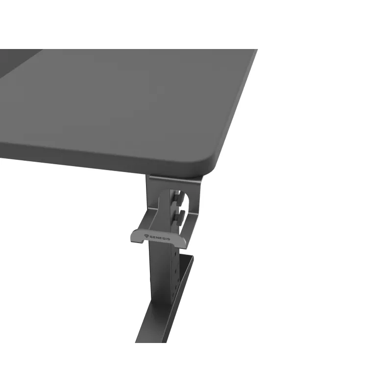 Suora tietokonepöytä GENESIS NDS-2249 musta MDF 140x75cm