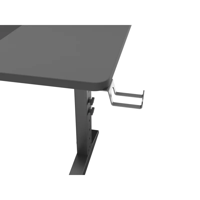 Suora tietokonepöytä GENESIS NDS-2249 musta MDF 140x75cm