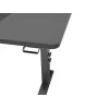 Suora tietokonepöytä GENESIS NDS-2249 musta MDF 140x75cm