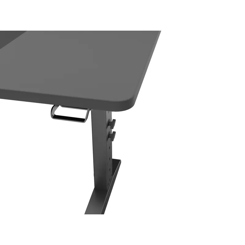 Suora tietokonepöytä GENESIS NDS-2249 musta MDF 140x75cm