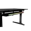 Suora tietokonepöytä GENESIS NDS-2249 musta MDF 140x75cm