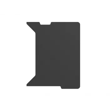 GENESIS NDS-2283 kirjoituspöydän lisätaso vapaamuotoinen MDF antrasiitti
