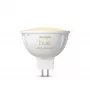 Philips Hue White Ambiance MR16 – älykäs valaisin, älylamppu, Bluetooth/Zigbee, valkoinen, LED, GU5.3, MR16