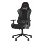 Pelituoli GENESIS Nitro 440 G2, pehmustettu istuin, kangas/tekonahka, harmaa/musta, max. 120 kg, säädettävä selkänoja ja 1D-käsinojat