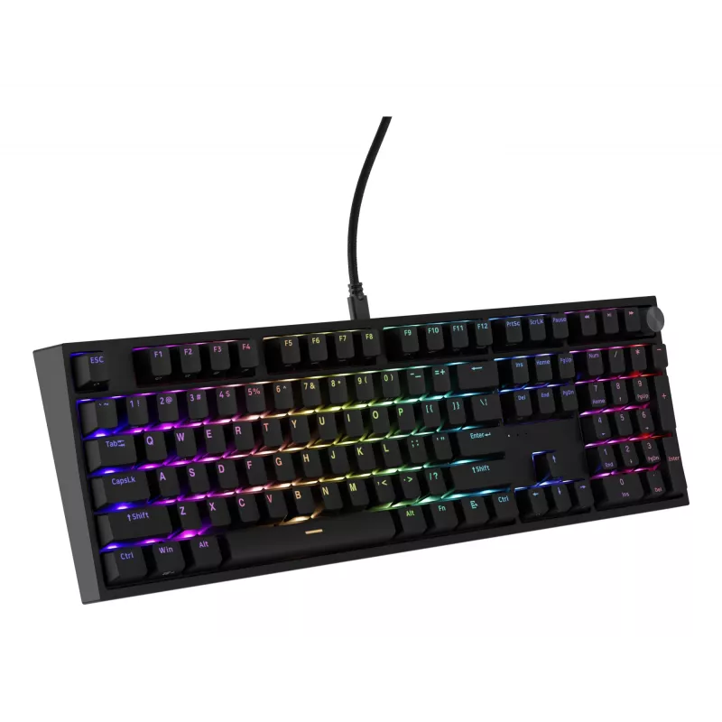 GENESIS THOR 404 näppäimistö yleismallinen USB QWERTY englanti musta