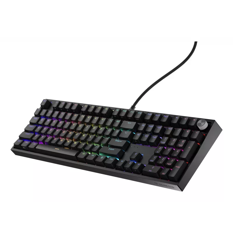 GENESIS THOR 404 näppäimistö yleismallinen USB QWERTY englanti musta