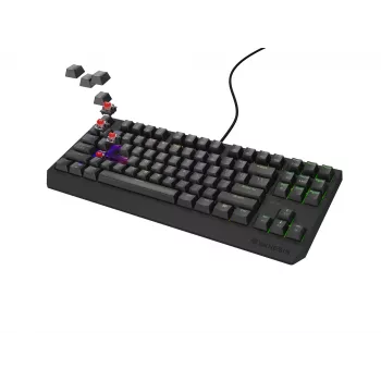 GENESIS Thor 230 TKL näppäimistö peli USB + RF langaton + Bluetooth QWERTY musta