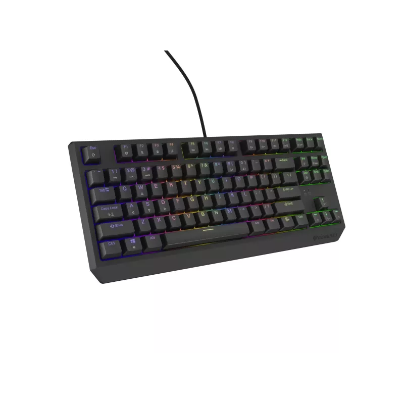 Genesis Thor 230 TKL langallinen mekaaninen pelinäppäimistö, US, musta, Outemu Red