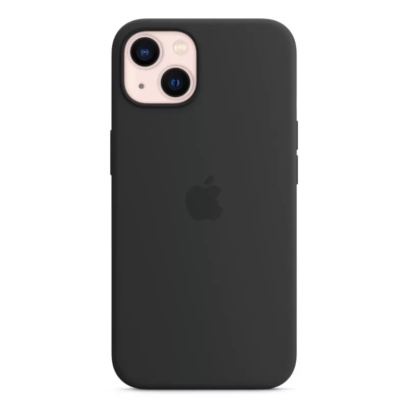 APPLE iPhone 13 silikonikuori MagSafe-yhteensopiva - keskiyö