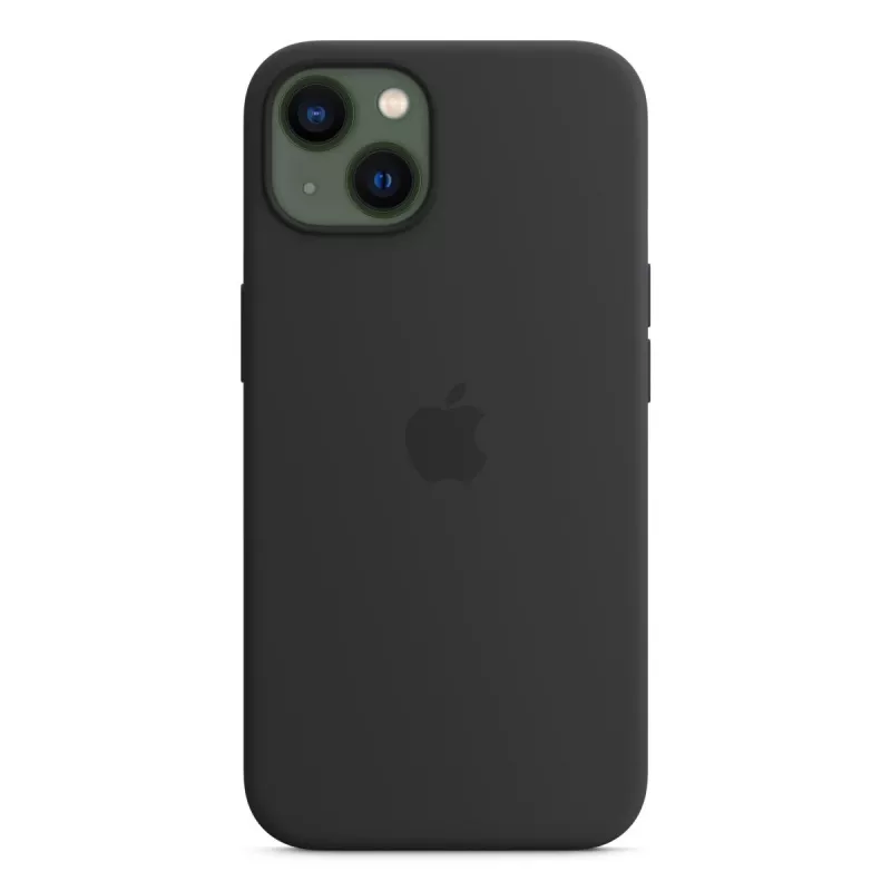 APPLE iPhone 13 silikonikuori MagSafe-yhteensopiva - keskiyö