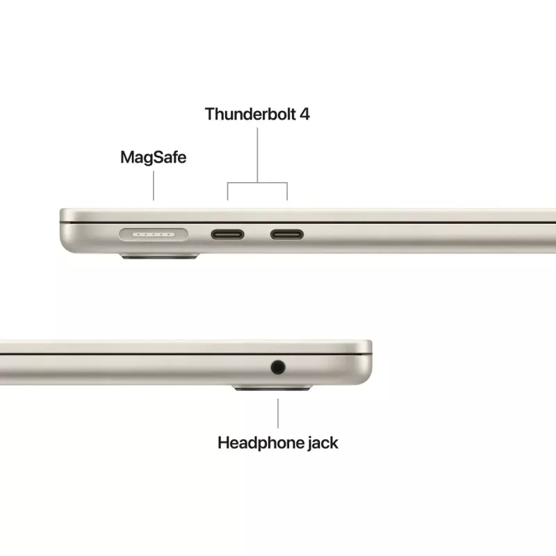 Kannettava Apple MacBook Air 13 tuumaa M4 10‑Core CPU 8‑Core GPU 16 GB RAM 256 GB SSD macOS