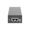 DIGITUS Gigabit Ethernet PoE++ -injektori, 802.3bt virtapinnit: 4/5(+),7/8(-) ja 3/6(+), 1/2(-), 85W
