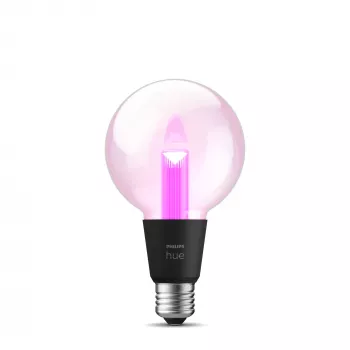 Älylamppu Philips Hue White and Colour Ambience G95 E27, 6,8 W, Bluetooth/Zigbee, läpinäkyvä