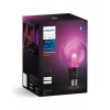 Älylamppu Philips Hue White and Colour Ambience G95 E27, 6,8 W, Bluetooth/Zigbee, läpinäkyvä
