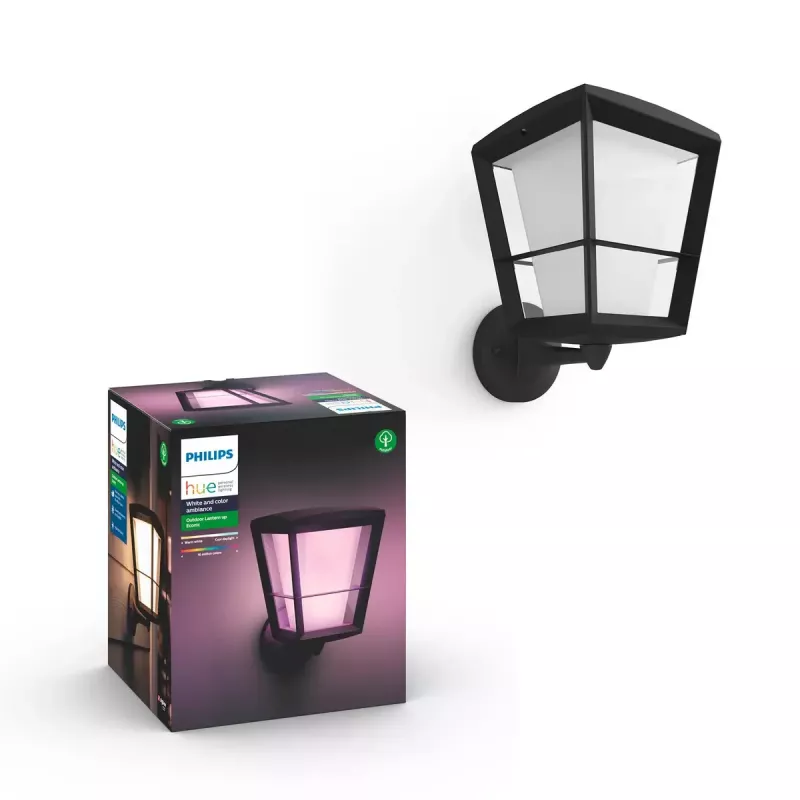 Älykäs seinävalaisin Philips Hue White and Colour Ambience Econic ulkoseinävalaisin