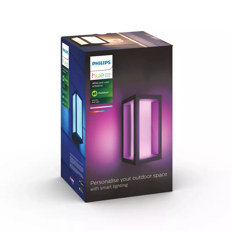 Philips Hue White and colour ambience Impress ulkoseinävalaisin