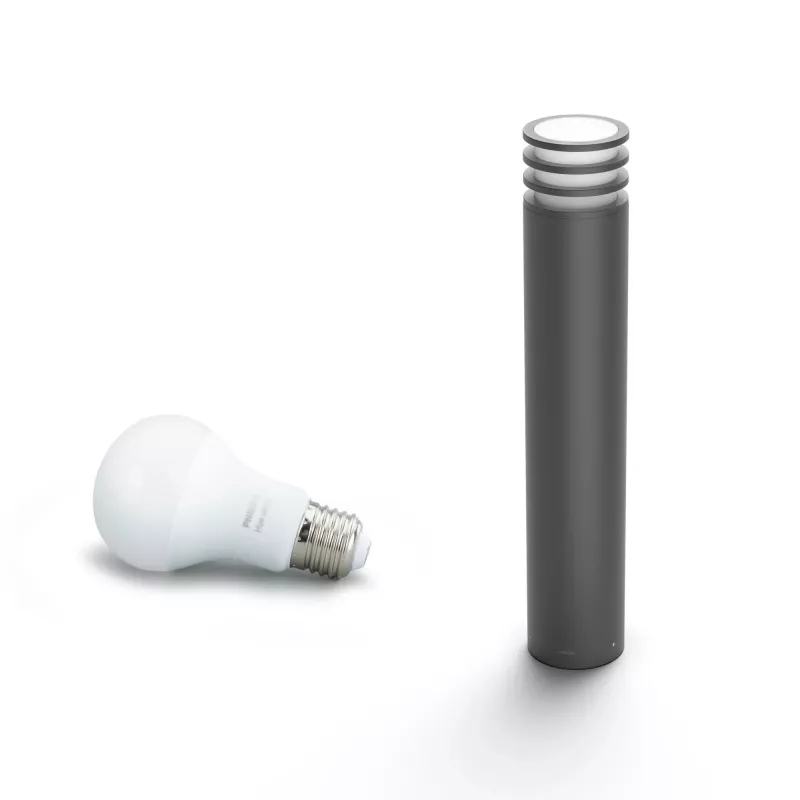 Älykäs jalkavalaisin Philips Hue White Lucca ulkopylväs 1740393P0