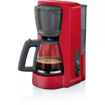 Suodatinkahvinkeitin Bosch TKA2M114 — 1,25 l vesisäiliö, 15 kupillista, punainen