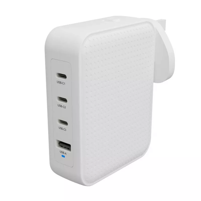 TARGUS Hyperjuice 145W GaN-laturi – valkoinen