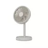 Jalallinen tuuletin Duux Rize Flex 21 cm, 4 nopeutta, oskillaatio, 10 W, greige