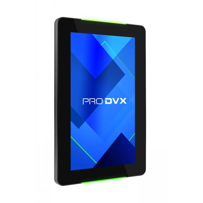 ProDVX APPC-7XPL Android-paneelitietokone, 7 tuuman (17,8 cm) kosketusnäyttö, 1024x600, 4 GB, Android 12, Wi-Fi, VESA 75x75, musta