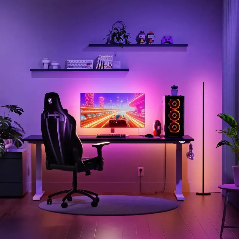 LED-valonauha Nanoleaf N7601K00-1LS4D 2,5 m, 10 W, monivärinen RGB