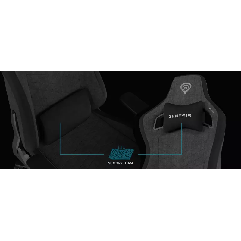 Pelituoli GENESIS NITRO 660 enimmäiskäyttäjän paino 150 kg pehmustettu istuin
