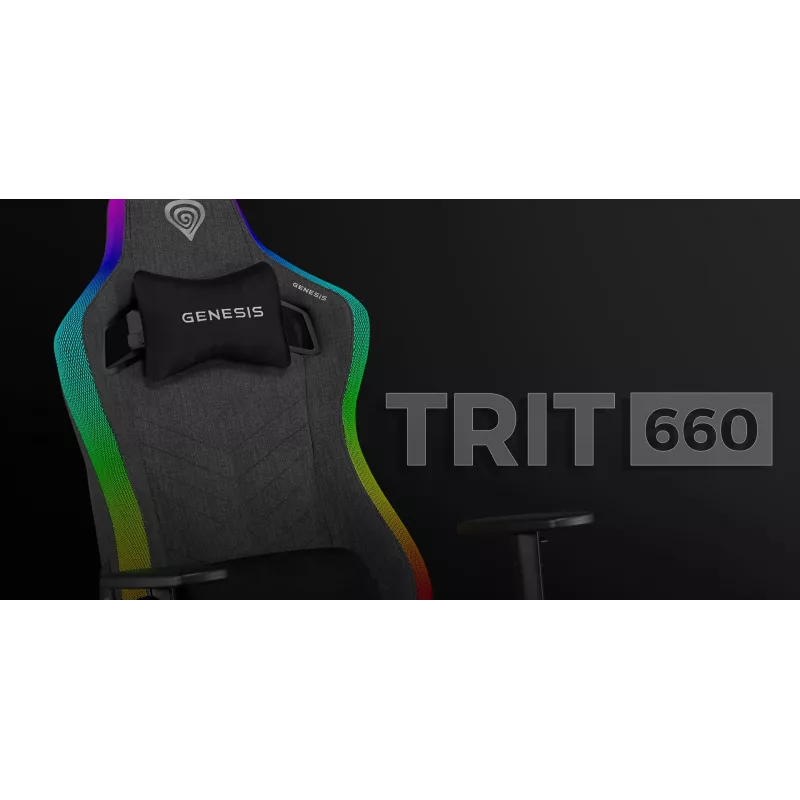 Pelituoli GENESIS TRIT 660 pehmustettu istuin enint. paino 150 kg