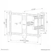Neomounts WL40S-850BL16 TV-seinäteline 40-70
