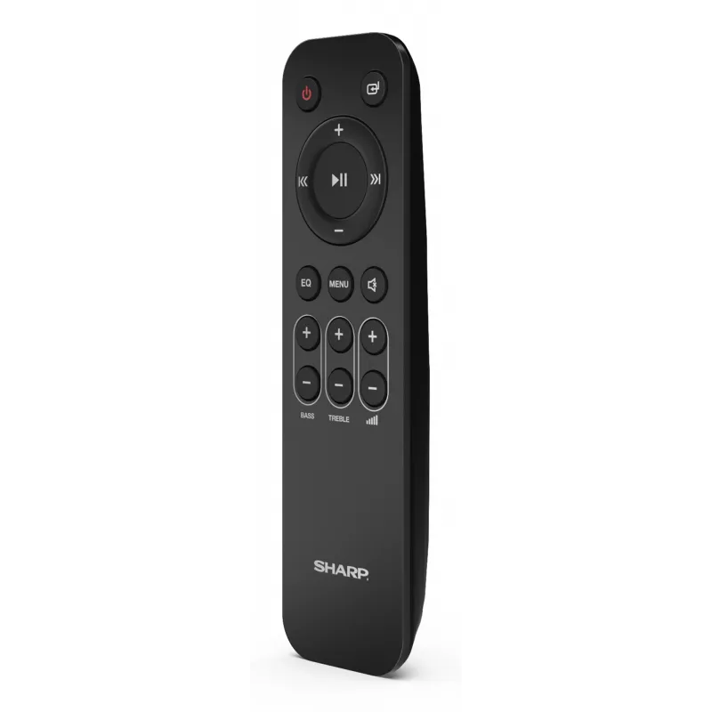 Sharp HT-SBW53121(SL) 3.1.2 Dolby Atmos/DTS:X äänipalkki langattomalla subwooferilla, 550 W, Bluetooth, hopea