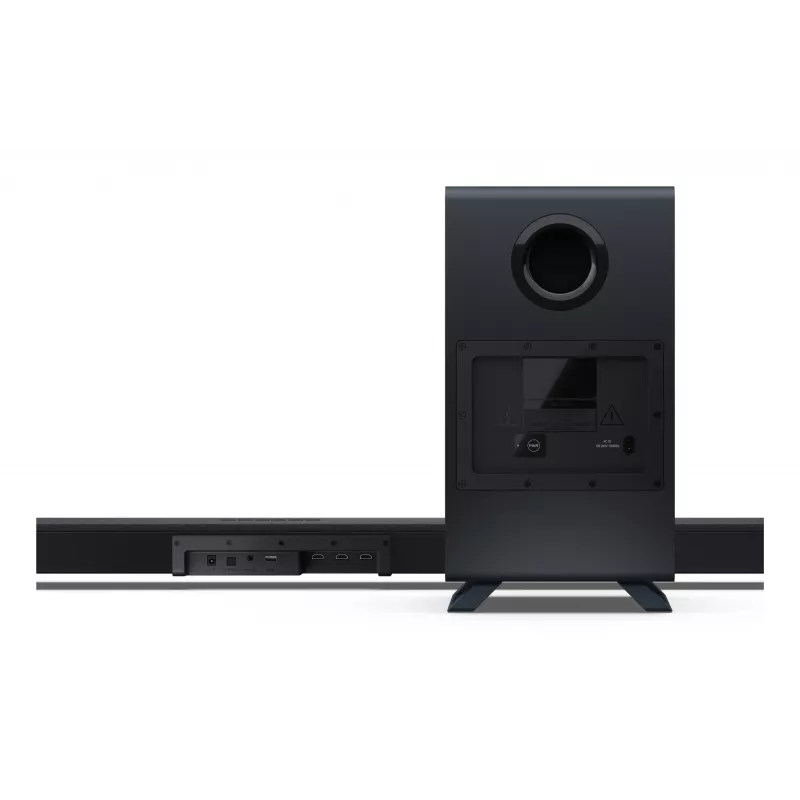 Sharp HT-SBW55121(BK) 5.1.2 Dolby Atmos/DTS:X äänipalkki langattomalla subwooferilla, 650 W, Bluetooth, musta