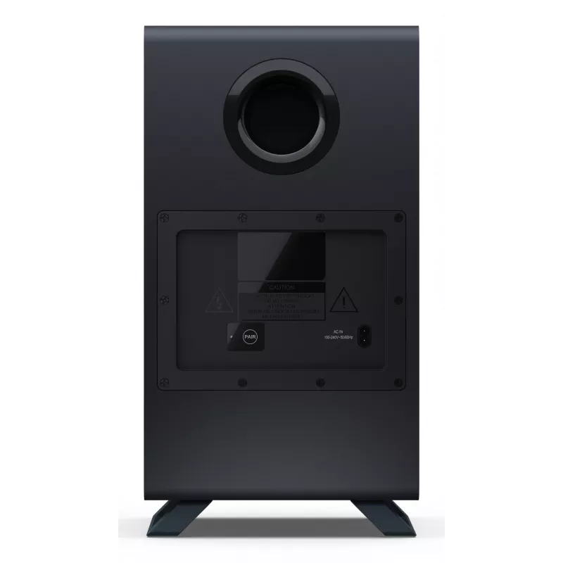 Sharp HT-SBW55121(BK) 5.1.2 Dolby Atmos/DTS:X äänipalkki langattomalla subwooferilla, 650 W, Bluetooth, musta