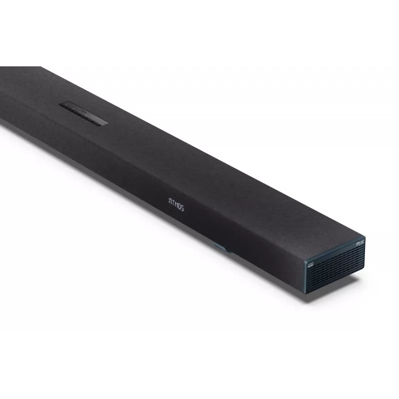 Sharp HT-SBW55121(BK) 5.1.2 Dolby Atmos/DTS:X äänipalkki langattomalla subwooferilla, 650 W, Bluetooth, musta