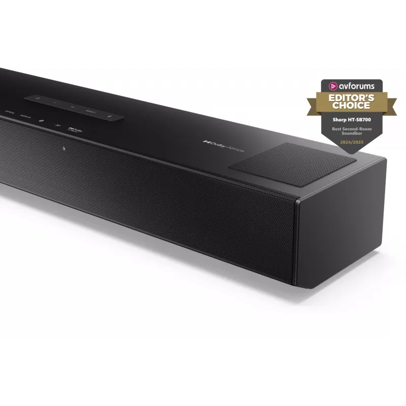 Sharp HT-SB700 soundbar-kaiutin musta 2.0.2 kanavaa 140 W