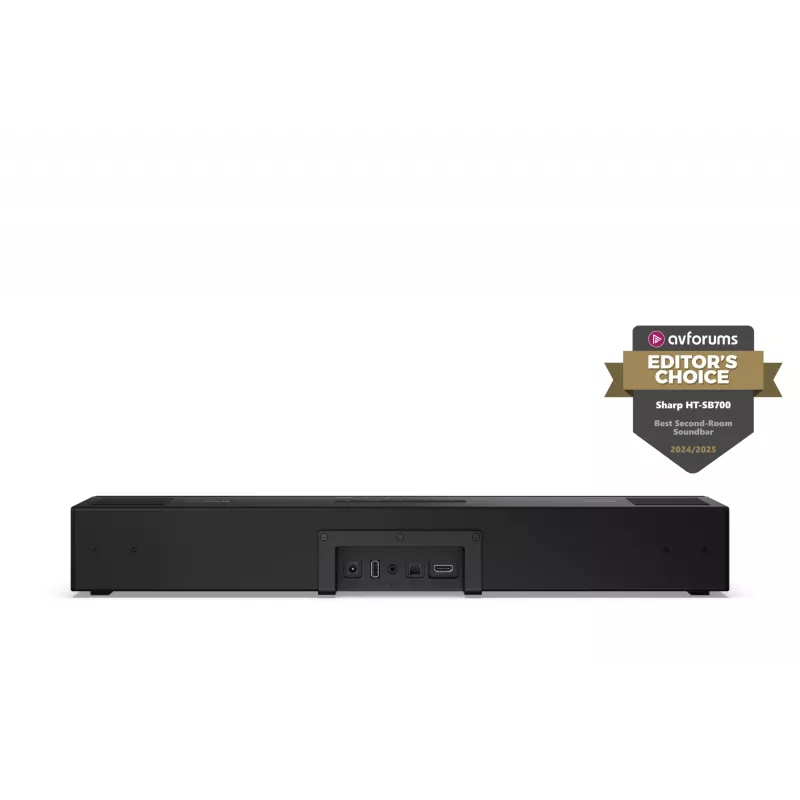 Sharp HT-SB700 soundbar-kaiutin musta 2.0.2 kanavaa 140 W