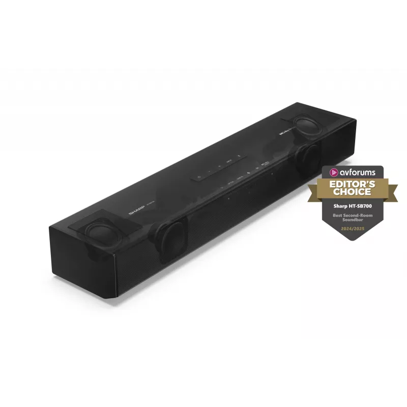 Sharp HT-SB700 soundbar-kaiutin musta 2.0.2 kanavaa 140 W