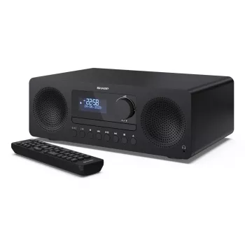 Kotiaudiomikrojärjestelmä Sharp XL-B720D 30 W, 2-tiekaiuttimet, DAB/DAB+/FM, optinen levysoitin, musta