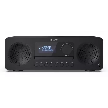 Kotiaudiomikrojärjestelmä Sharp XL-B720D 30 W, 2-tiekaiuttimet, DAB/DAB+/FM, optinen levysoitin, musta