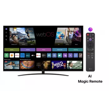 LG NanoCell AI 65NANO81A3A TV 165,1 cm (65 inch) 4K Ultra HD Smart TV Wi-Fi musta