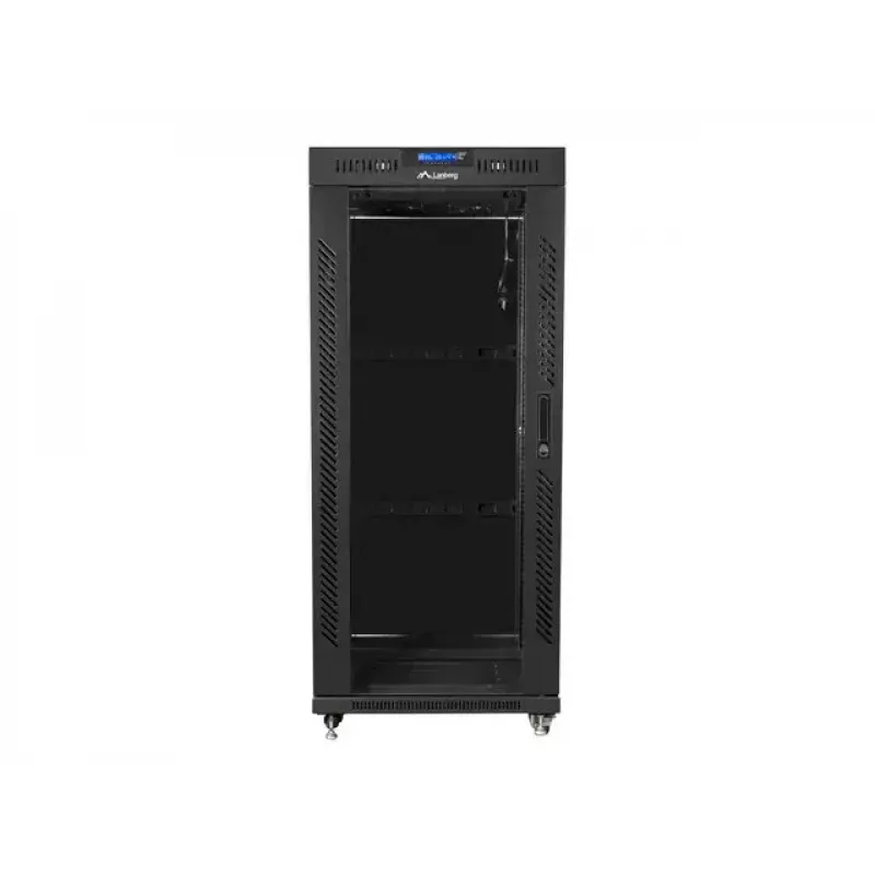 Vapaasti seisova rack Lanberg FF01-8027-12BL 27U musta 1200 kg kantavuus