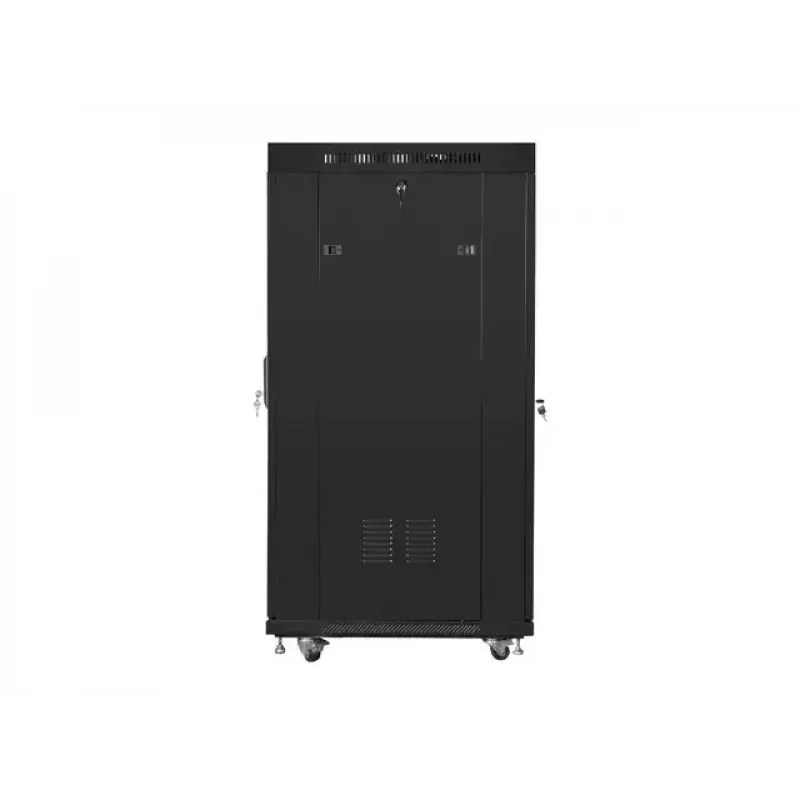 Vapaasti seisova rack Lanberg FF01-8027-12BL 27U musta 1200 kg kantavuus