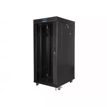 Vapaasti seisova rack Lanberg FF01-8027-12BL 27U musta 1200 kg kantavuus