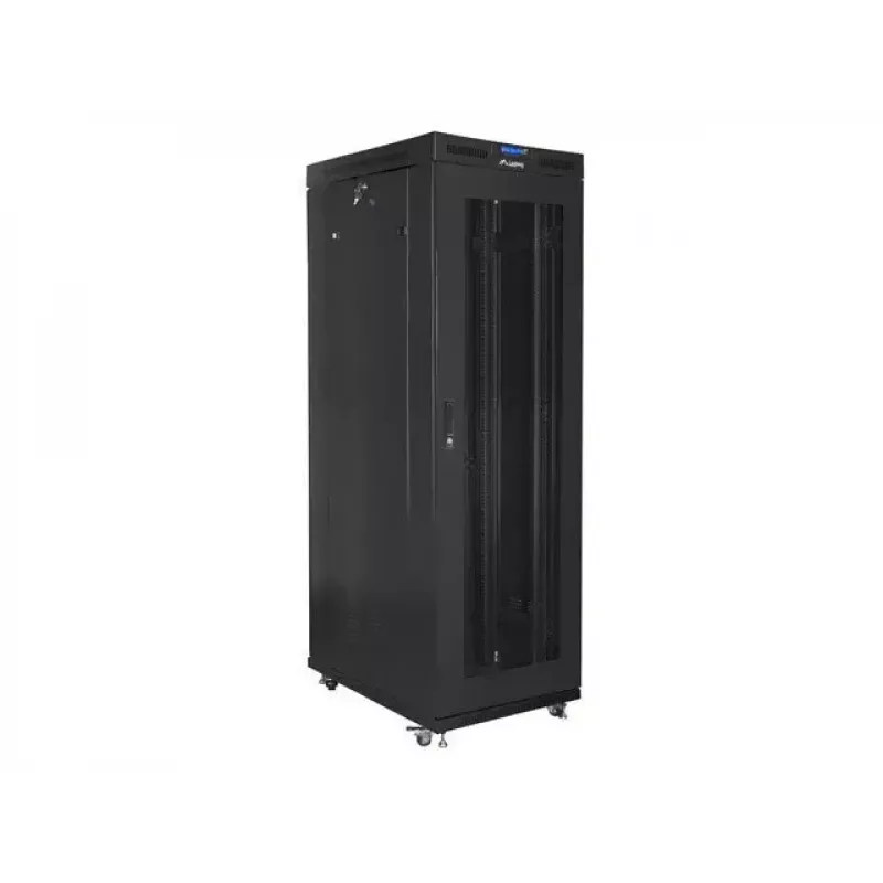 Vapaasti seisova kaappi Lanberg FF01-8027-23BL 27U 1200 kg musta